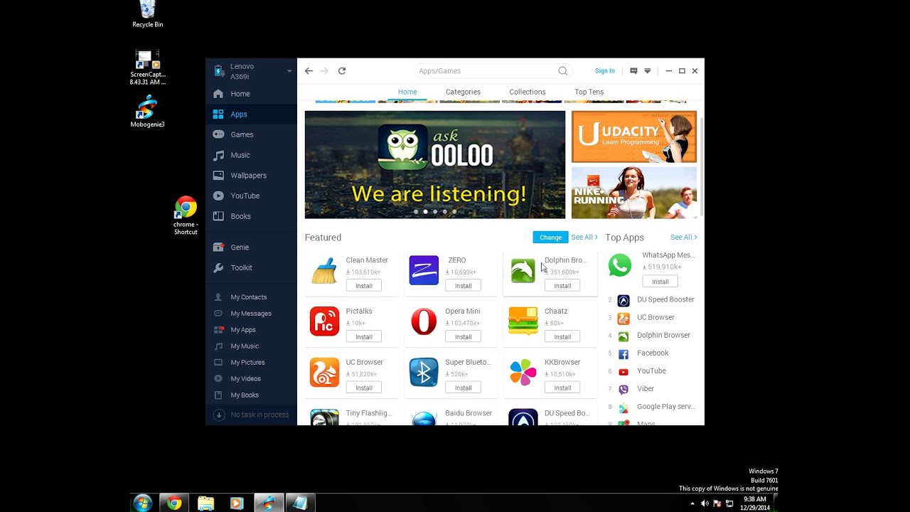 Download mobogenie for android phone for pc